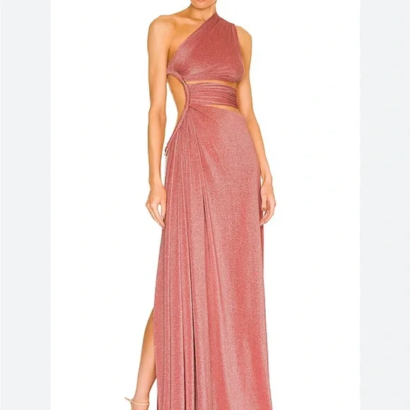 Bronx and Banco Jamilia Dress in Rust M